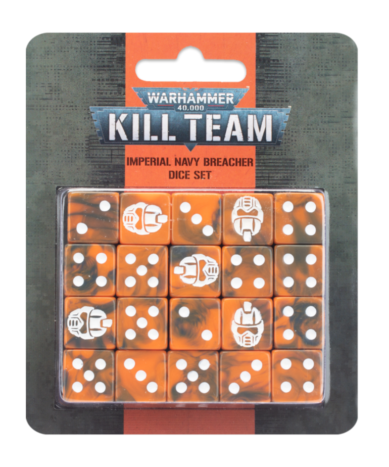 Games Workshop - GAW Warhammer 40K: Kill Team - Imperial Navy Breacher Dice