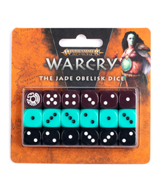 Games Workshop - GAW Warcry - The Jade Obelisk Dice