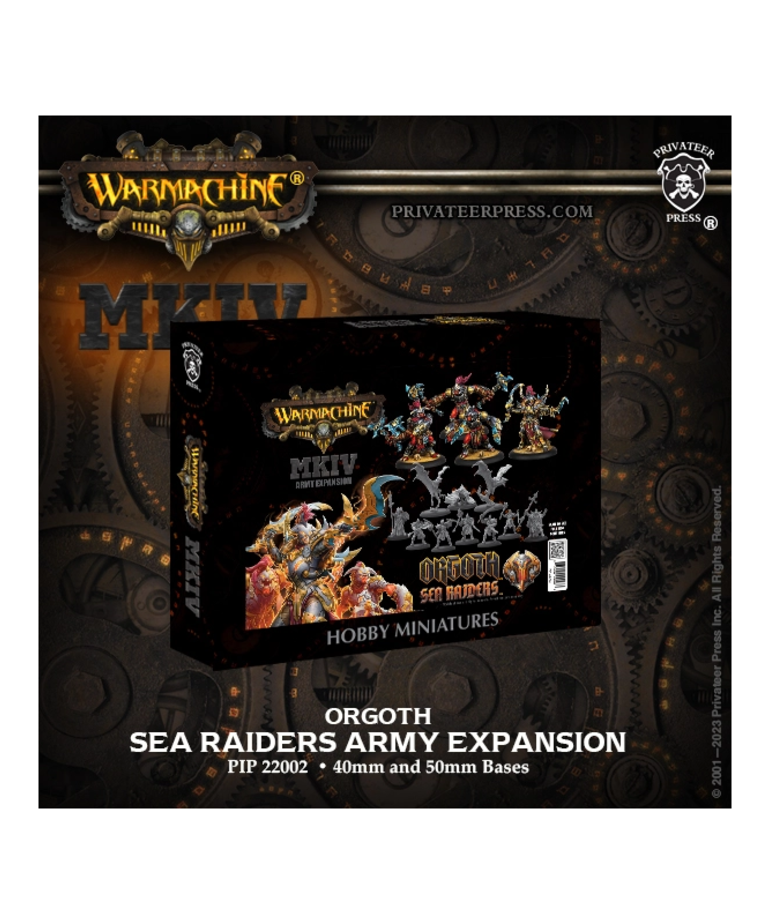 Privateer Press - PIP Warmachine: MKIV - Orgoth Sea Raiders - Army Expansion