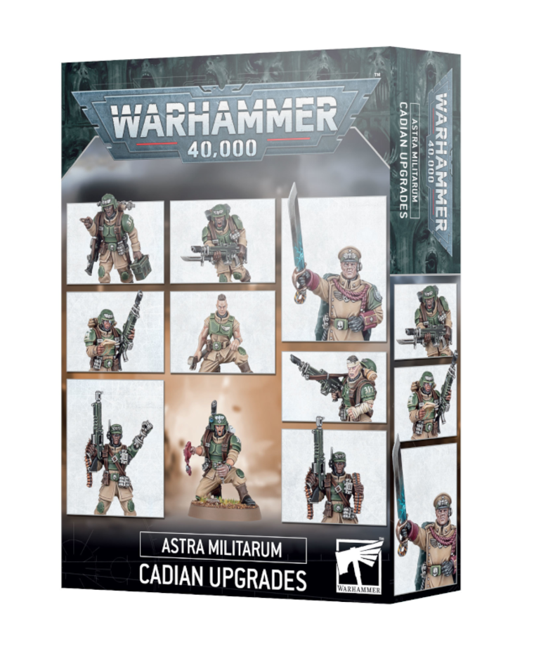 Games Workshop - GAW Warhammer 40K - Astra Militarum - Cadian Upgrades
