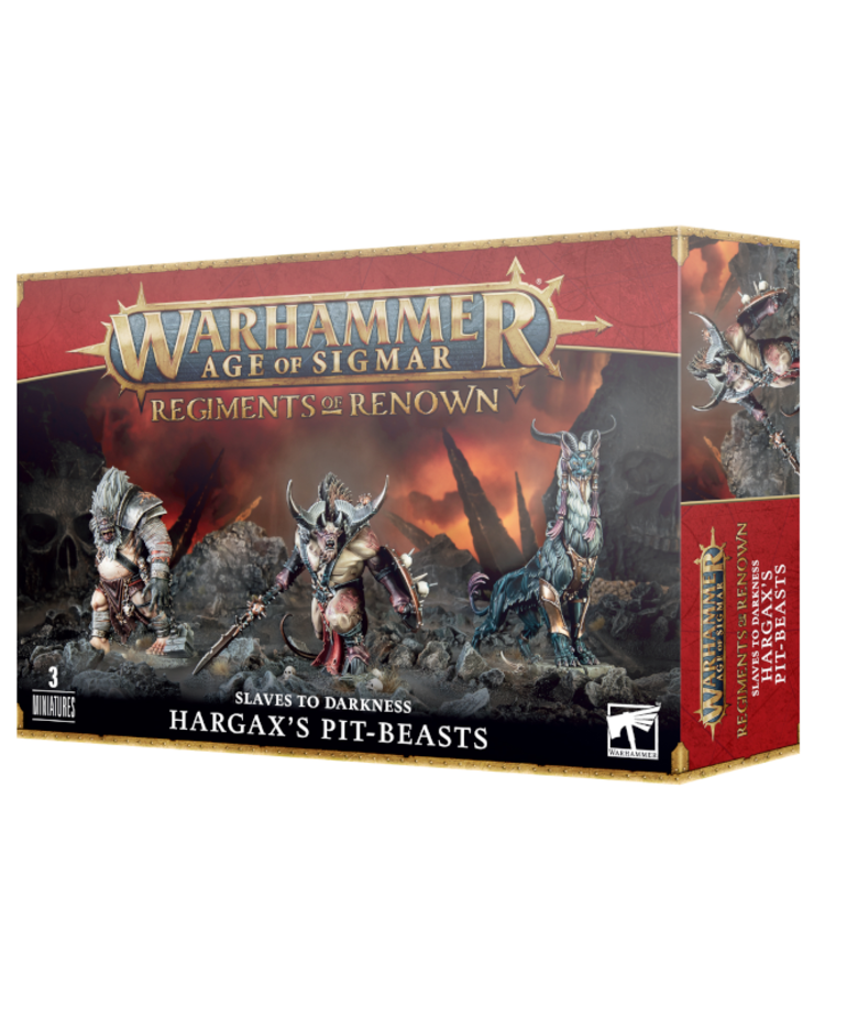Games Workshop - GAW Warhammer: Age of Sigmar - Slaves to Darkness - Hargax's Pit-Beasts