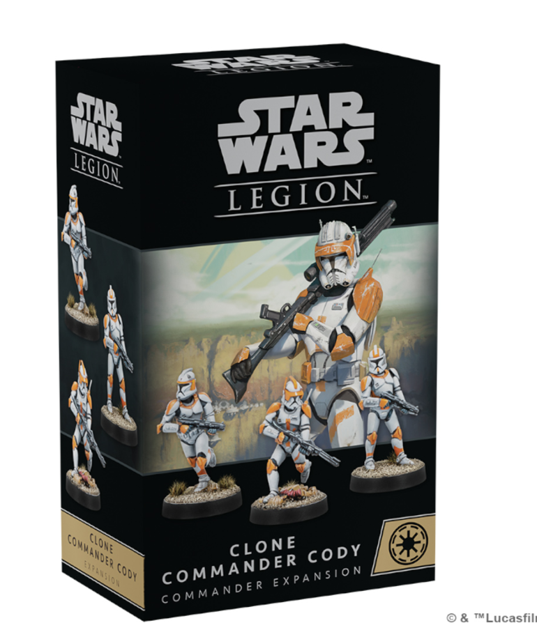 Atomic Mass Games - AMG Star Wars: Legion - Clone Commander Cody - Commander Expansion