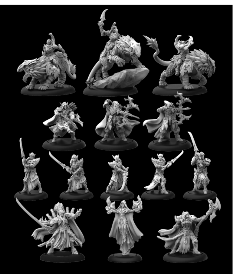 Privateer Press - PIP Warmachine: MKIV - Dusk House Kallyss - Army Expansion