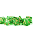 Metallic Dice Games - LIC Metallic Dice Games - Polyhedral 7-Die Set - Liquid Core - Aegis of Hope