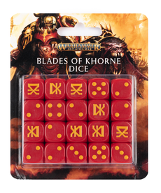 Games Workshop - GAW Blades of Khorne Dice Set