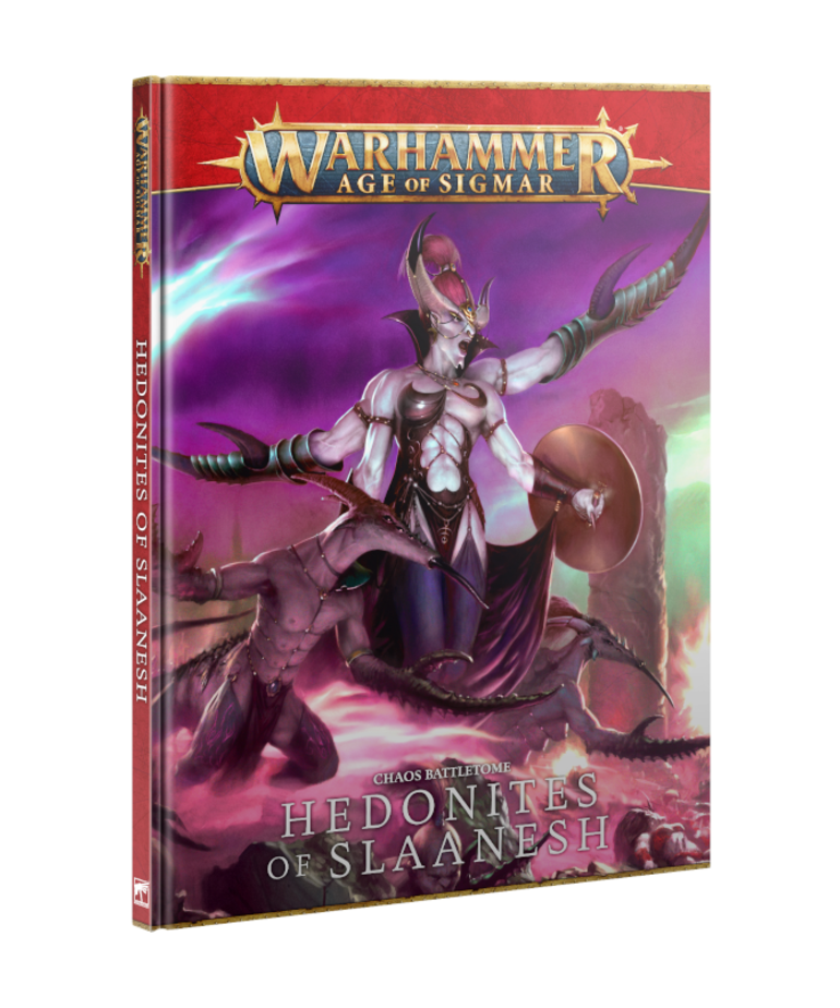 Games Workshop - GAW PRESALE Warhammer: Age of Sigmar - Battletome - Hedonites of Slaanesh 03/25/2023