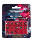 Games Workshop - GAW Warhammer 40K - Arks of Omen - Farsight Enclaves Dice