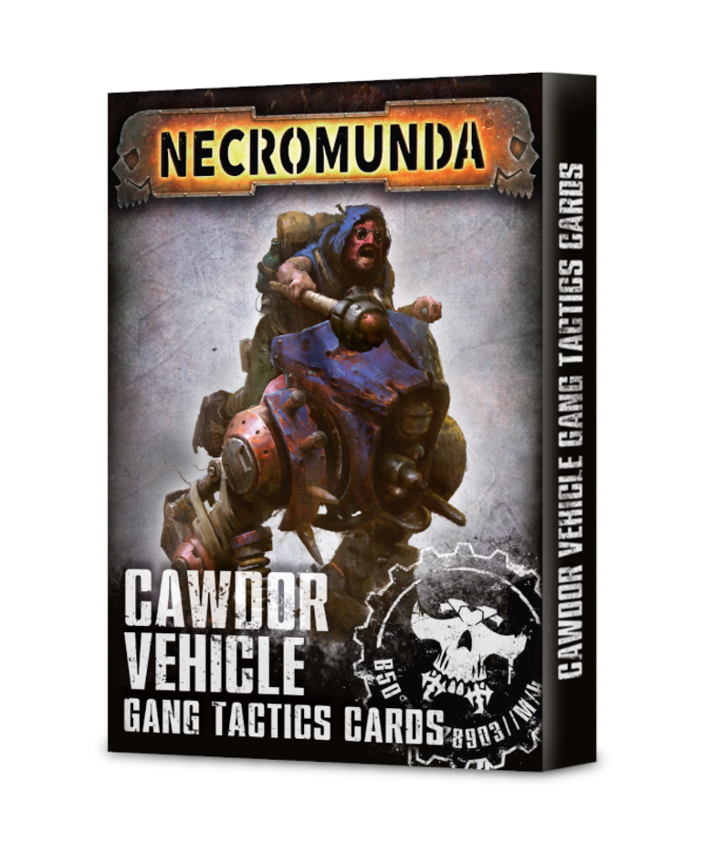 Games Workshop - GAW Necromunda - Cawdor Vehicle Tactics Cards