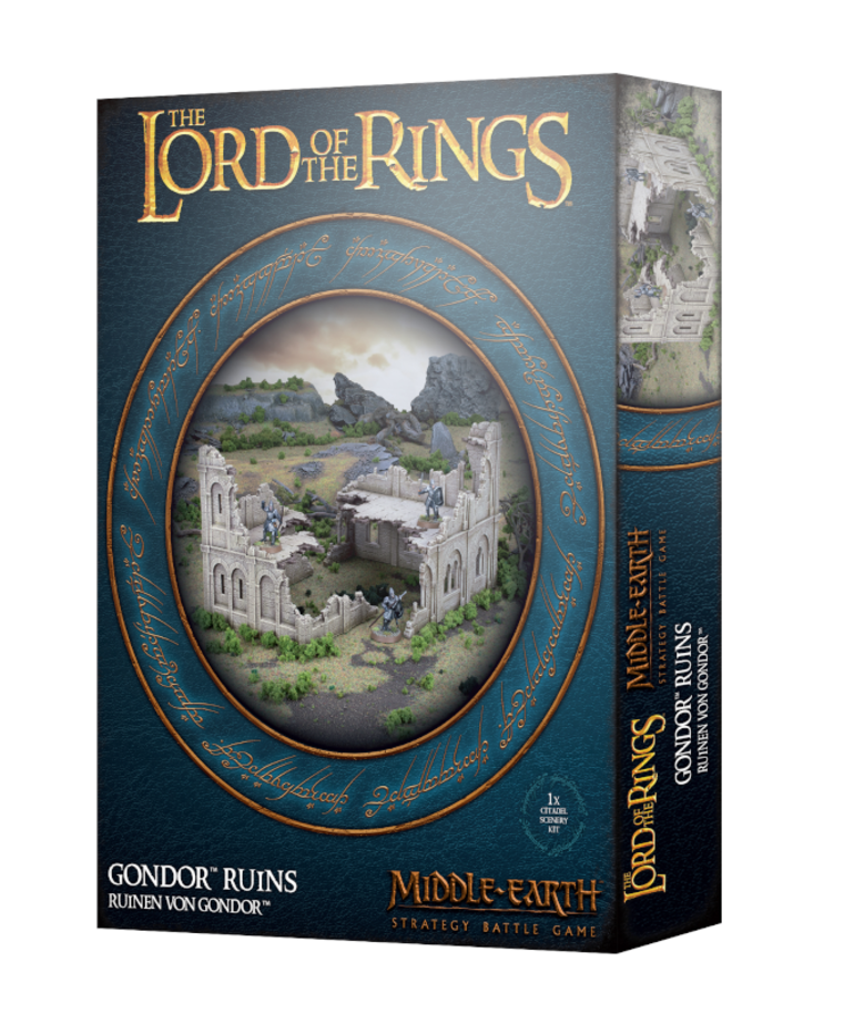 Games Workshop - GAW Middle-Earth: Strategy Battle Game - The Lord of the Rings - Gondor Ruins