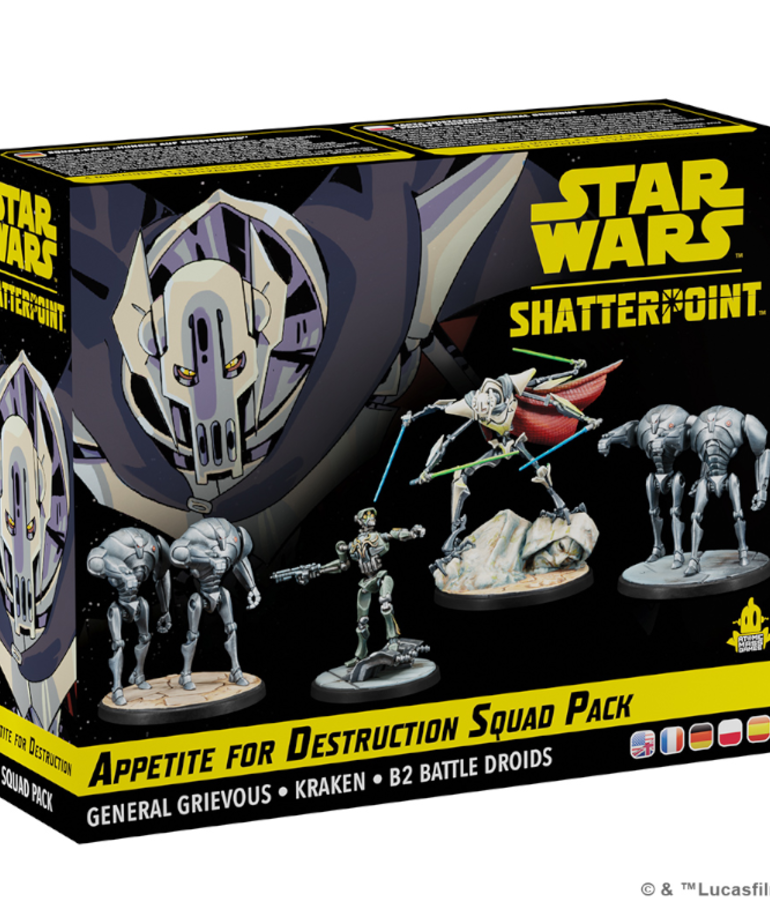 New Star Wars: Shatterpoint squad pack presales!