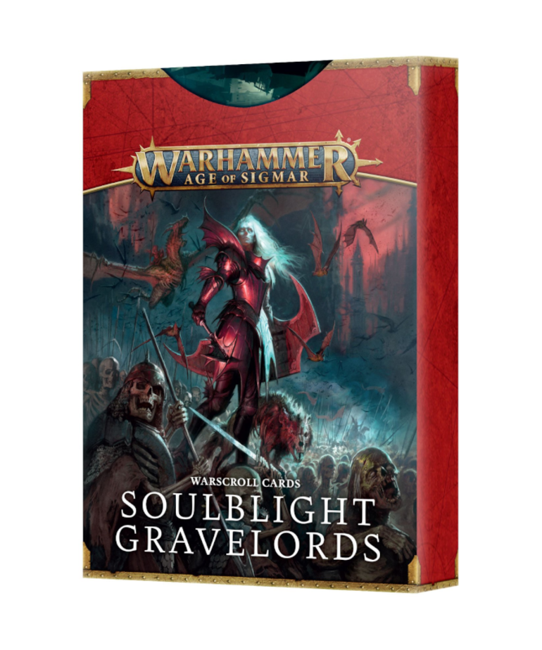 Games Workshop - GAW Warhammer: Age of Sigmar - Soulblight Gravelords - Warscroll Cards