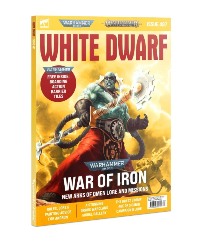 Games Workshop - GAW Warhammer - White Dwarf Magazine - Issue 487: April 2023