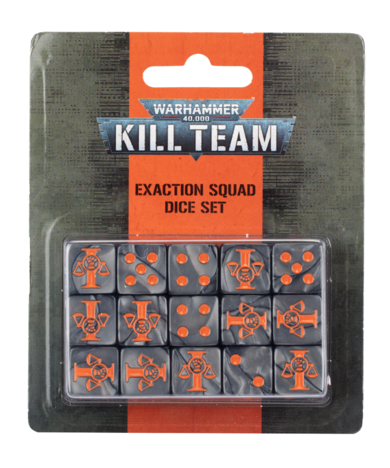 Games Workshop - GAW Warhammer 40K: Kill Team - Exaction Squad Dice