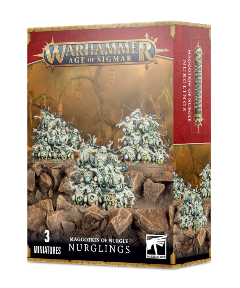 Games Workshop - GAW Warhammer: Age of Sigmar - Maggotkin of Nurgle - Nurglings
