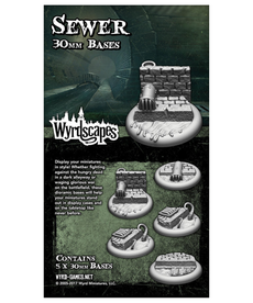 Wyrd Miniatures - WYR Wyrdscapes: 30mm Sewer Bases