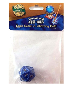 PolyHero PolyHero Dice: 1d20 Orb Lapis Lazuli