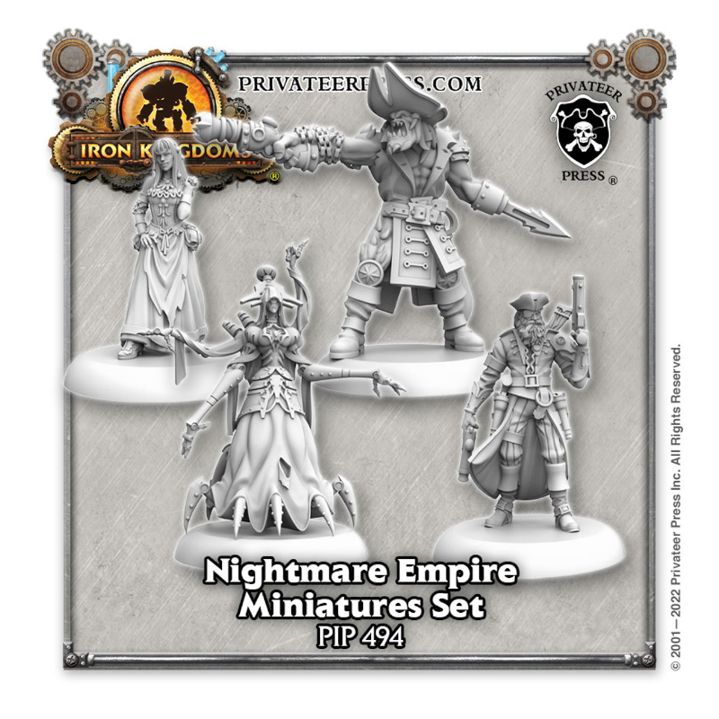 Iron Kingdoms Roleplaying Game Requiem Nightmare Empire