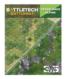 Catalyst Game Labs - CYT Battletech - Battle Mat - Grasslands Alpine