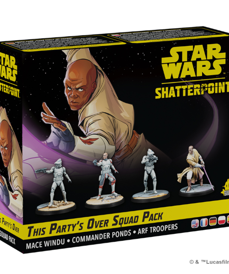 Star Wars: Shatterpoint - This Party's Over: Mace Windu Squad Pack