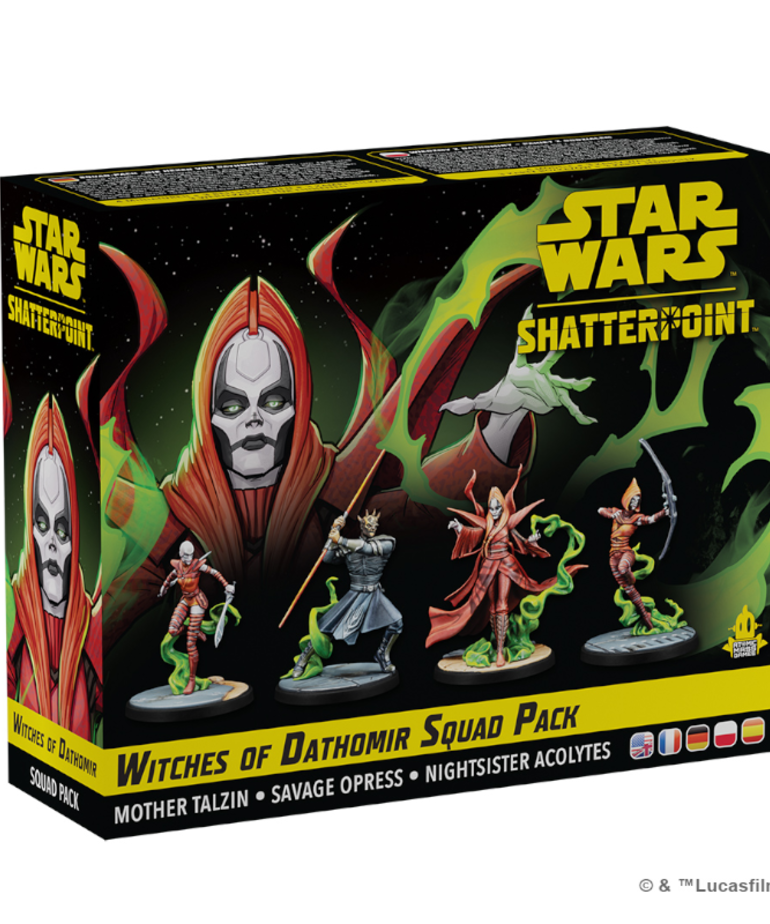 Atomic Mass Games - AMG Star Wars: Shatterpoint - Witches of Dathomir: Mother Talzin Squad Pack