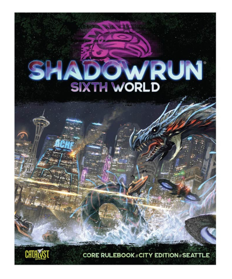 Catalyst Game Labs - CYT Shadowrun: 6E - Core Rulebook - Seattle Edition