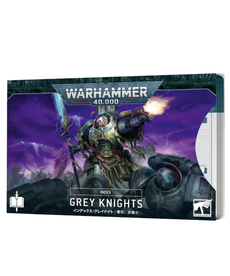 Games Workshop - GAW Warhammer 40K - Index Cards - Grey Knights