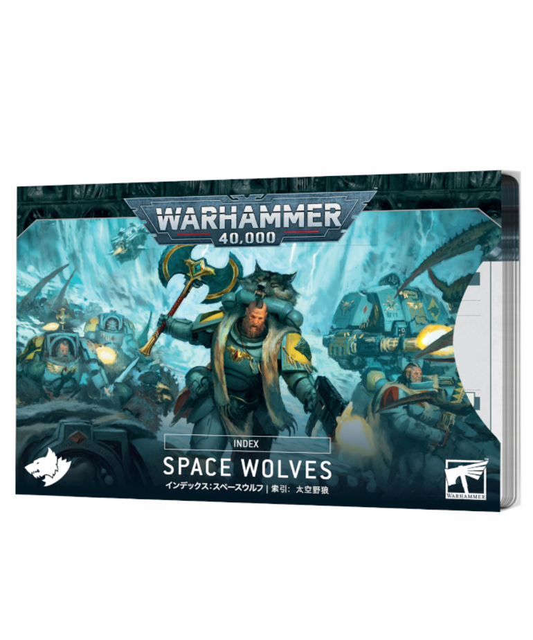 Games Workshop - GAW Warhammer 40K - Index Cards - Space Wolves