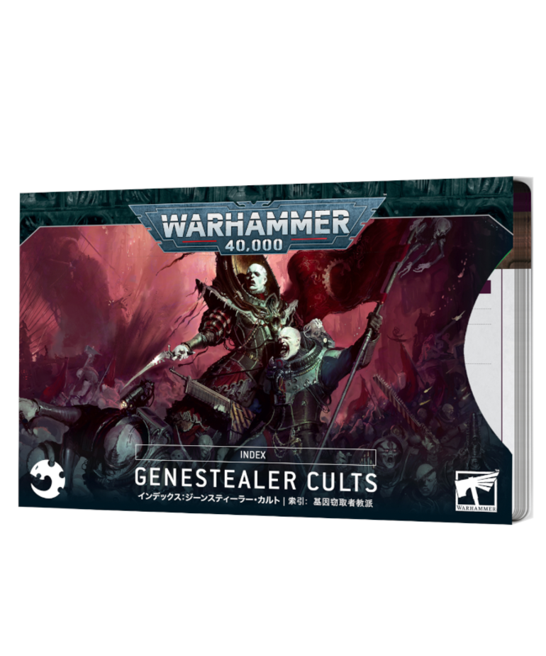 Games Workshop - GAW Warhammer 40K - Index Cards - Genestealer Cults