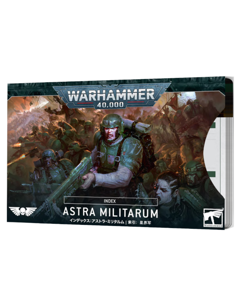 Games Workshop - GAW PRESALE Warhammer 40K - Index Cards - Astra Militarum 07/01/2023