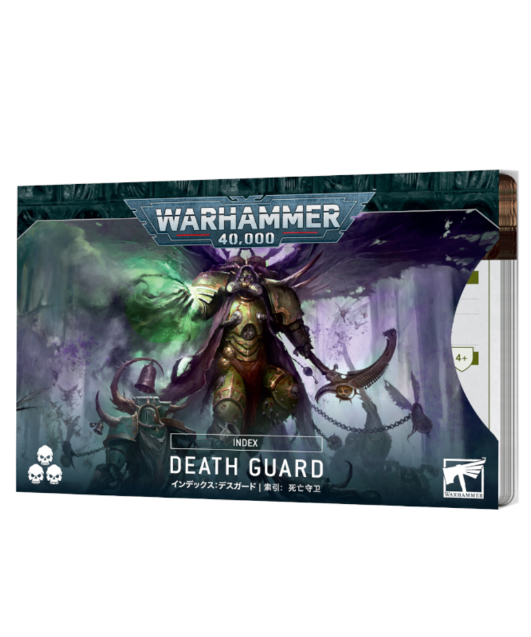 Games Workshop - GAW Warhammer 40K - Index Cards - Death Guard