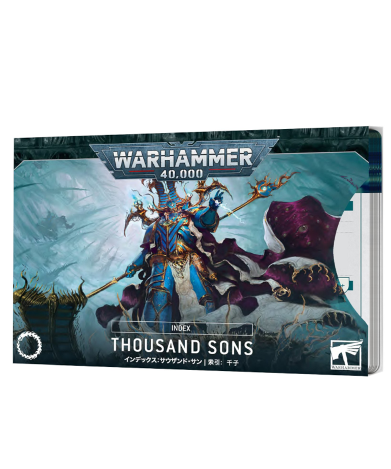 Games Workshop - GAW Warhammer 40K - Index Cards - Thousand Sons