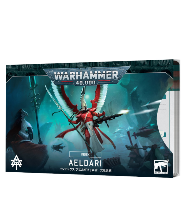 Games Workshop - GAW Warhammer 40K - Index Cards - Aeldari