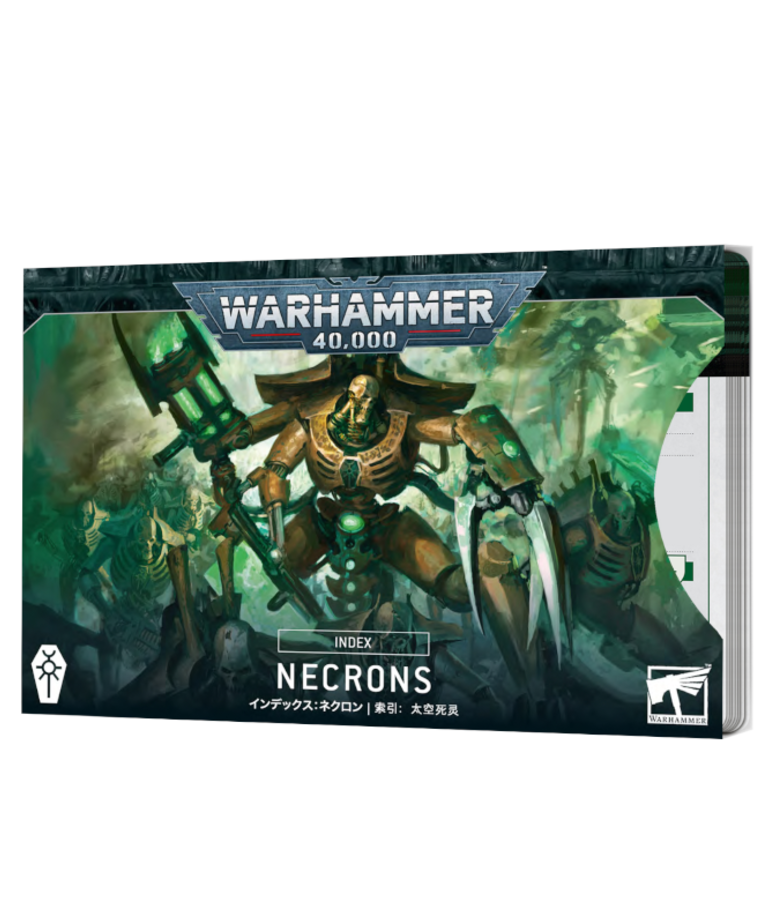 Games Workshop - GAW Warhammer 40K - Index Cards - Necrons