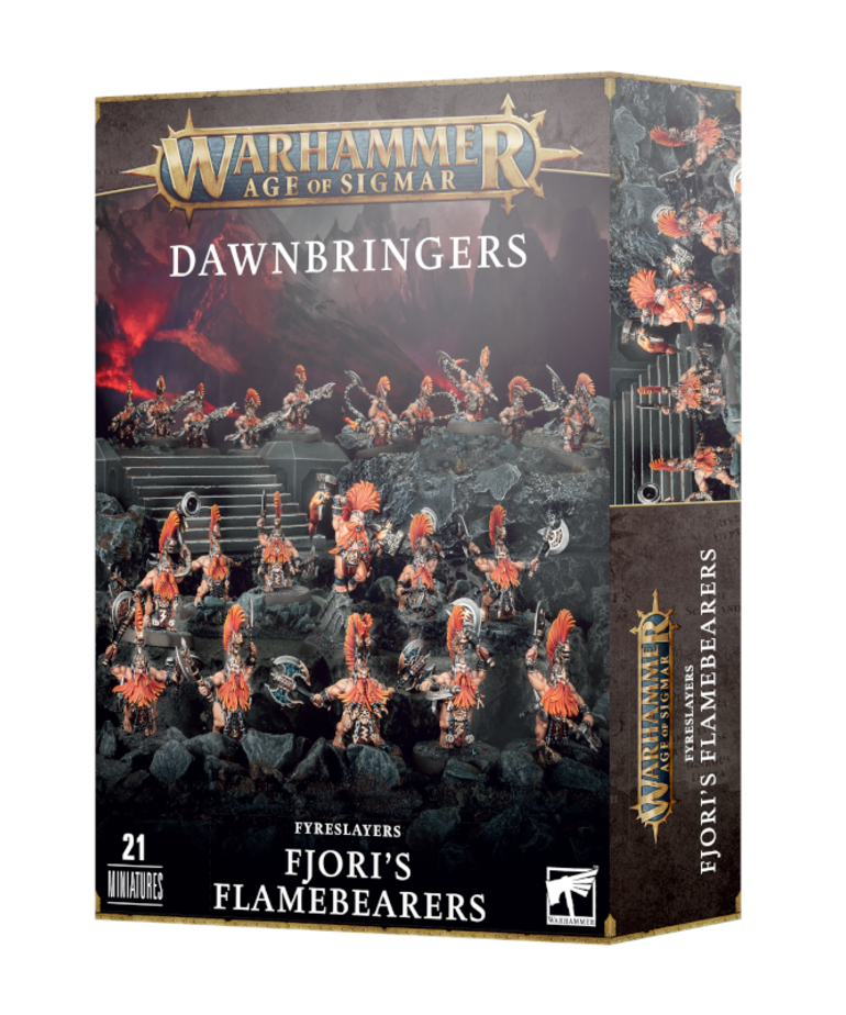 Games Workshop - GAW Warhammer: Age of Sigmar - Fyreslayers - Fjori's Flamebearers