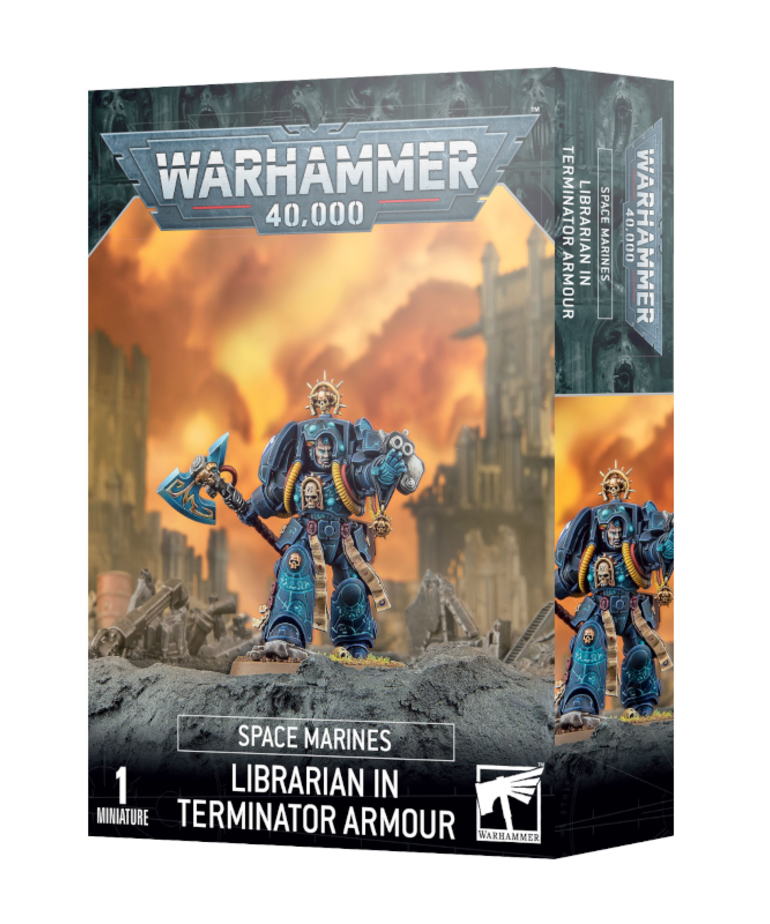 Games Workshop - GAW Warhammer 40K - Space Marines - Librarian in Terminator Armour