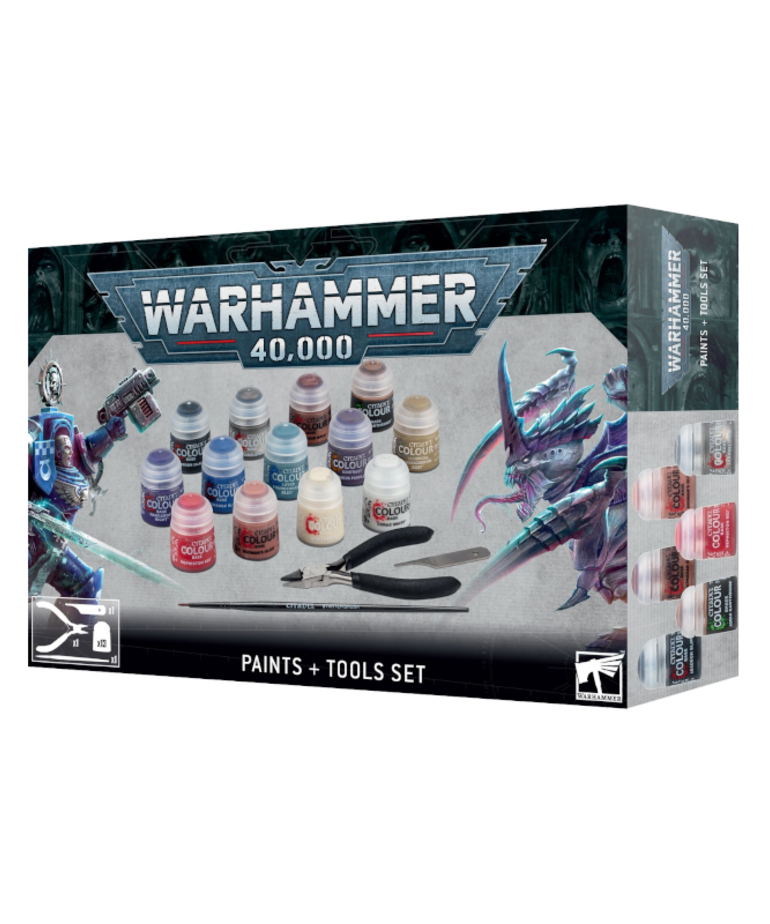 Paints + Tools Set - Warhammer 40K