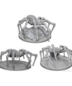 WizKids - WZK D&D: Unpainted Miniatures - Spiders