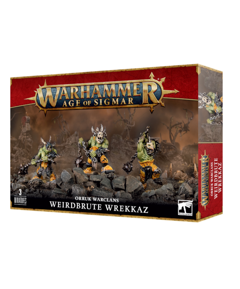 Games Workshop - GAW Warhammer: Age of Sigmar - Orruk Warclans - Weirdbrute Wrekkaz