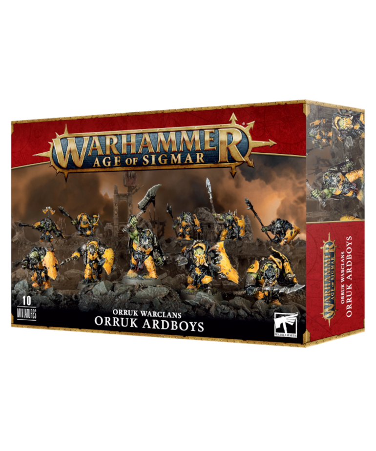 Games Workshop - GAW PRESALE Warhammer: Age of Sigmar - Orruk Warclans - Orruk Ardboys 09/23/2023