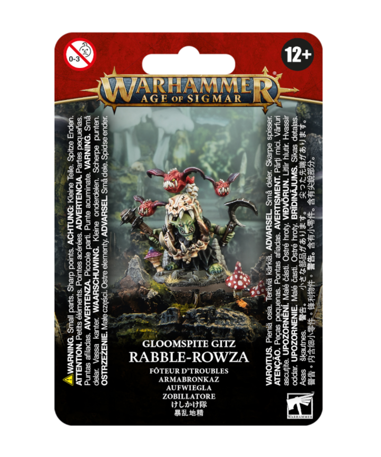 Games Workshop - GAW Warhammer: Age of Sigmar - Gloomspite Gitz - Rabble-Rowza