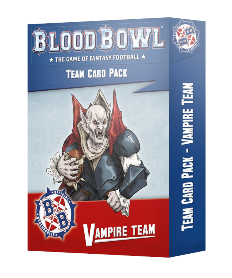 Games Workshop - GAW Blood Bowl - Vampire Team Cards