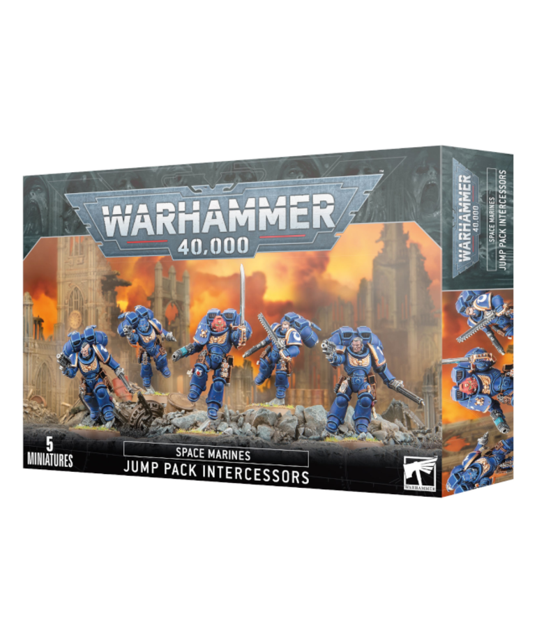 Games Workshop - GAW Warhammer 40K - Space Marines - Assault Intercessors with Jump Packs