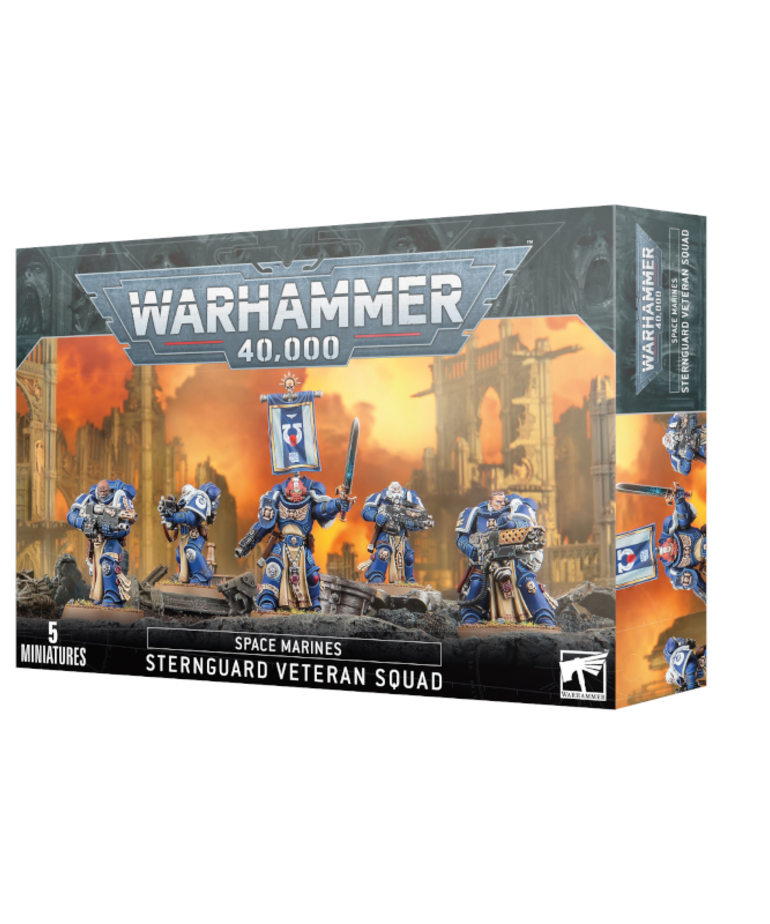 Games Workshop - GAW Warhammer 40K - Space Marines - Sternguard Veteran Squad