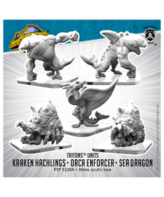 Privateer Press - PIP Kraken Hatchlings, Orca Huntsmen & Sea Dragon