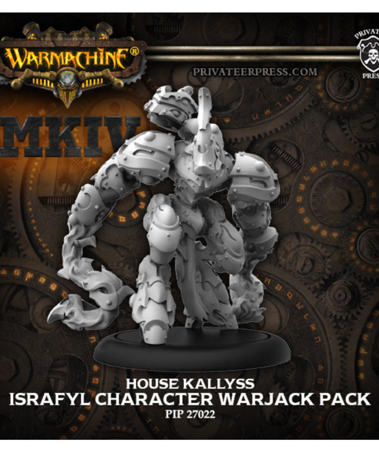 Privateer Press - PIP Warmachine: MKIV - Dusk House Kallyss - Israfyl - Character Warjack Pack