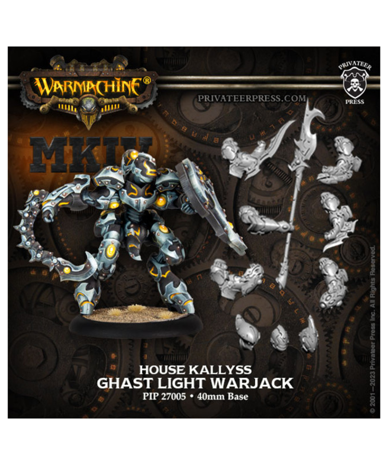 Privateer Press - PIP Warmachine: MKIV - Dusk House Kallyss - Ghast - Light Warjack