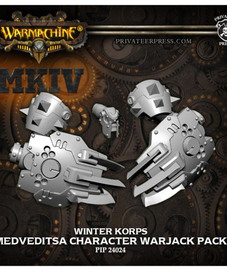Privateer Press - PIP Warmachine: MKIV - Khador Winter Korps - Medveditsa - Character Warjack Pack