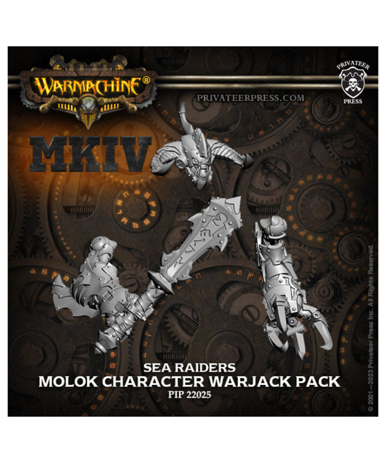 Privateer Press - PIP Warmachine: MKIV - Orgoth Sea Raiders - Molok - Character Warjack Pack