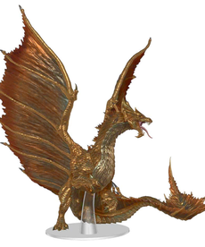 WizKids - WZK Adult Brass Dragon Premium Figure