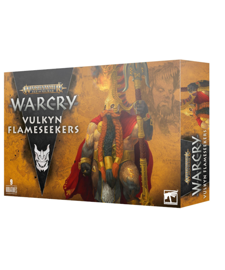 Games Workshop - GAW Warhammer Age of Sigmar: Warcry - Fyreslayers - Vulkyn Flameseekers